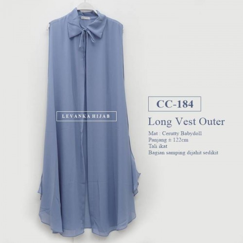 CC-184 Long Vest Ceruti